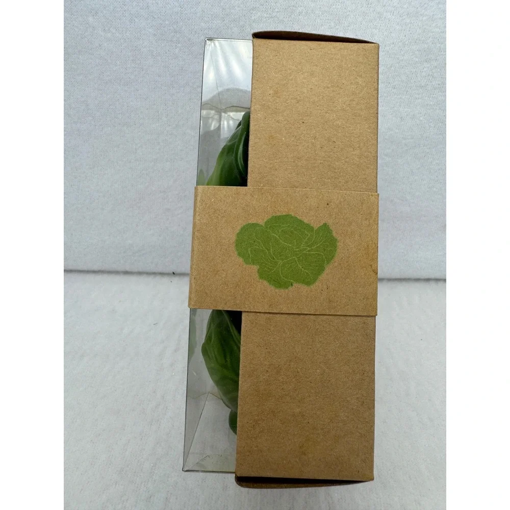 Williams Sonoma Farm Stand Cabbage Salt Pepper Shakers Spring RARE New Old Stock